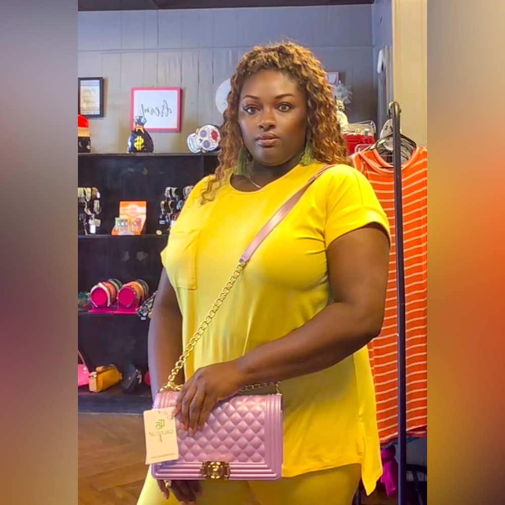 Light Purple Shoulder Bag Purse